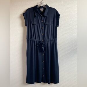 LuLaRoe Black Stacie Shirtdress
